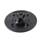 CNC Black 4-Hole Gas Fuel Tank Cap Cover for DUCATI Panigale V4/S/R (2018-2021)
