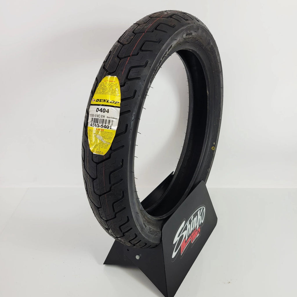 Dunlop D404 Rear Motorcycle Tire 110/90-18 61H Bias TL for Motorcycle