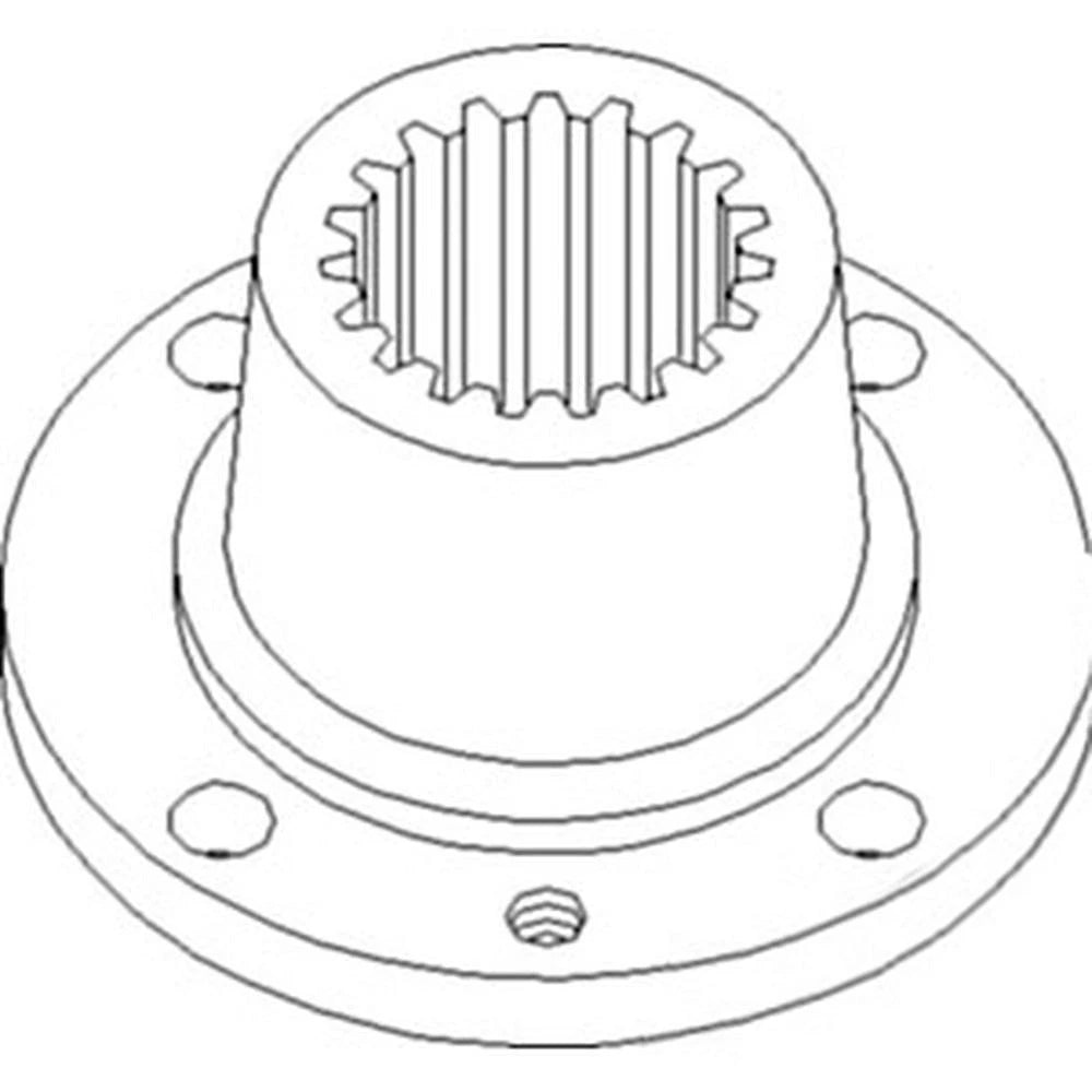Hydraulic Pump Drive for Case-IH Tractor 1594 1690 (K201984)