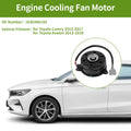 Radiator Fan Motor for Toyota Camry (2012–2017) No. 163630A150