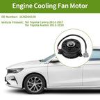 Radiator Fan Motor for Toyota Camry (2012–2017) No. 163630A150