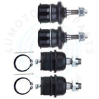 Set of 4 Front Upper Lower Ball Joints for Ford Explorer Mercury Mountaineer (2002–2005)