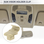 Sun Visor Holder Clip for Mazda 3 5 6 CX-7 CX-9 RX-8 MPV (No.LC6269261B77) Beige