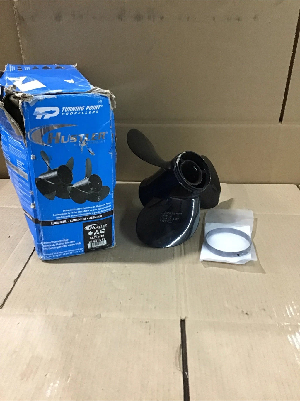 Turning Point Hustler 3 Blade Propeller 13.75x15P for (2143-1511)