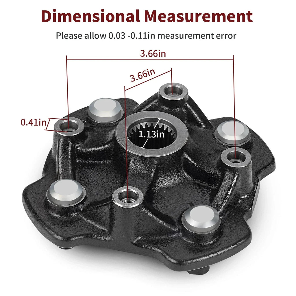 Front Wheel Hub L/R for Honda TRX500 Foreman/Rubicon (2015–2019)