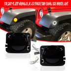 LED Side Marker Turn Signal Lights for Jeep Wrangler JK (2007–2018)