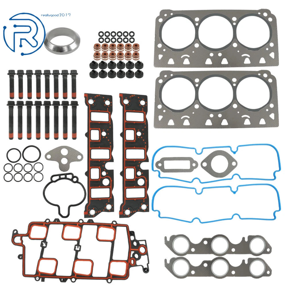Set of Engine Head Gaskets and Bolts for Buick Chevrolet Impala (1997–2005)
