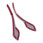 2 x Car Exterior Mirror Side Mirror Cover Strips for Honda CR-V (2017-2023)