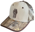 Camo Flag Trucker Hat for Kenworth Trucks (Realtree Original)