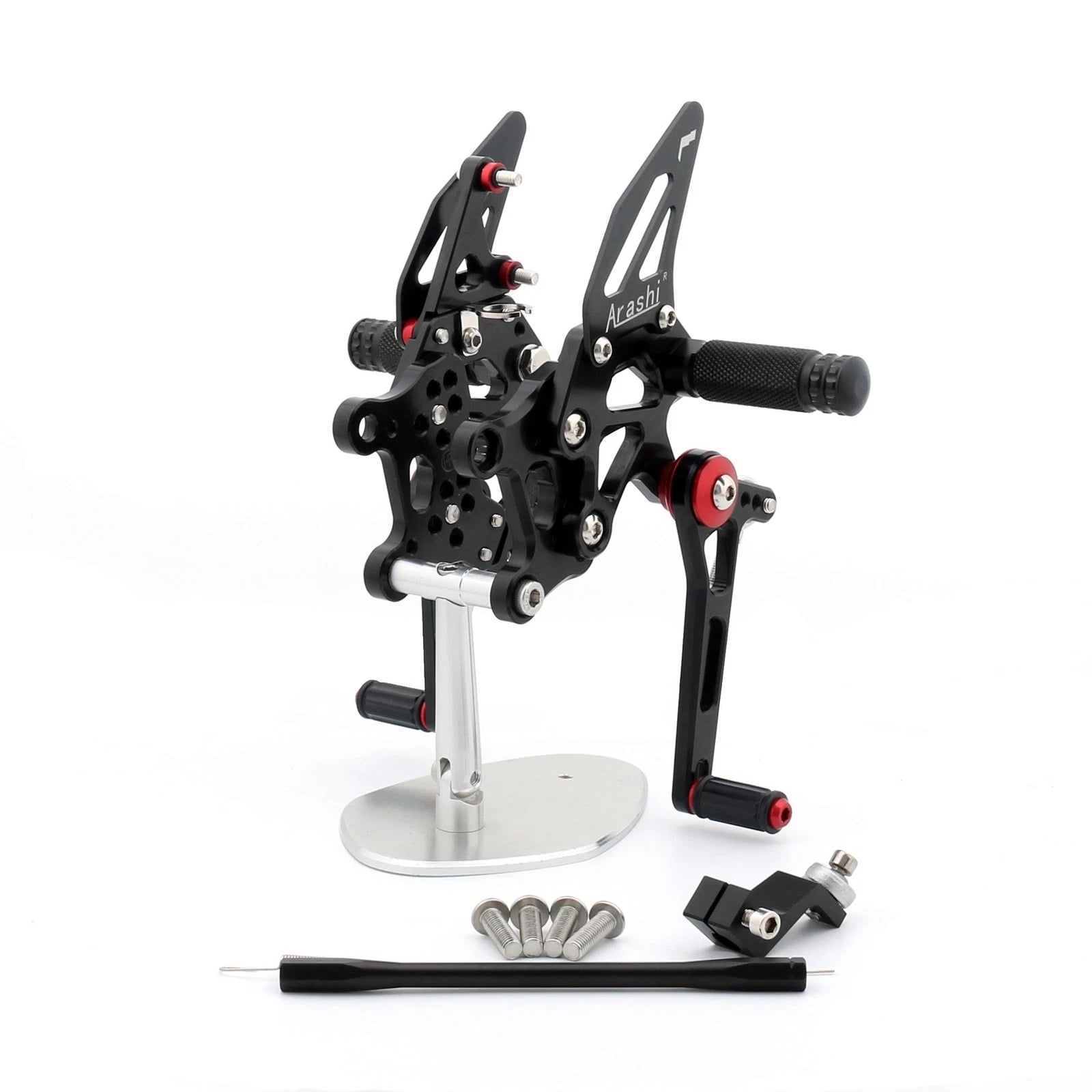 CNC Racing Rearset Footrests for Aprilia RSV4 (2009–2012)