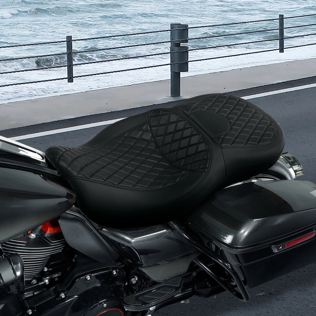 Rider & Passenger Seat for Harley Touring Electra Road Glide (2009–2023)