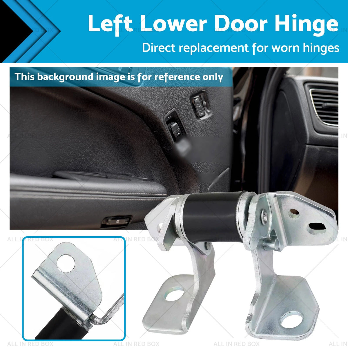 LH Lower Door Hinge for Jeep Grand Cherokee WK (2011–2021) 55113665AF