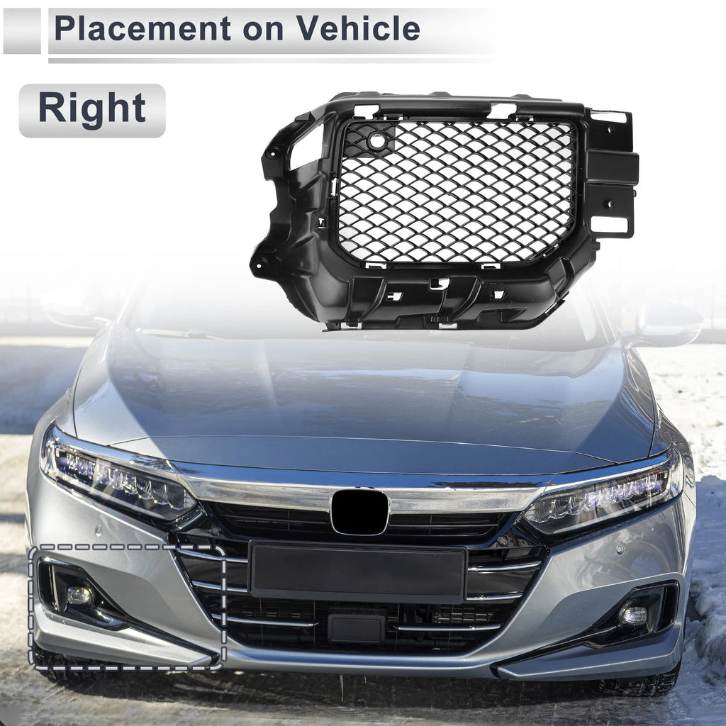 1 Pc Fog Light Grill for Mercedes-Benz (No. 4638850254) (2019–2023) Black