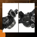 Front Right Steel Knuckle Assembly w/ABS for Subaru Legacy H4 (1990–1999)