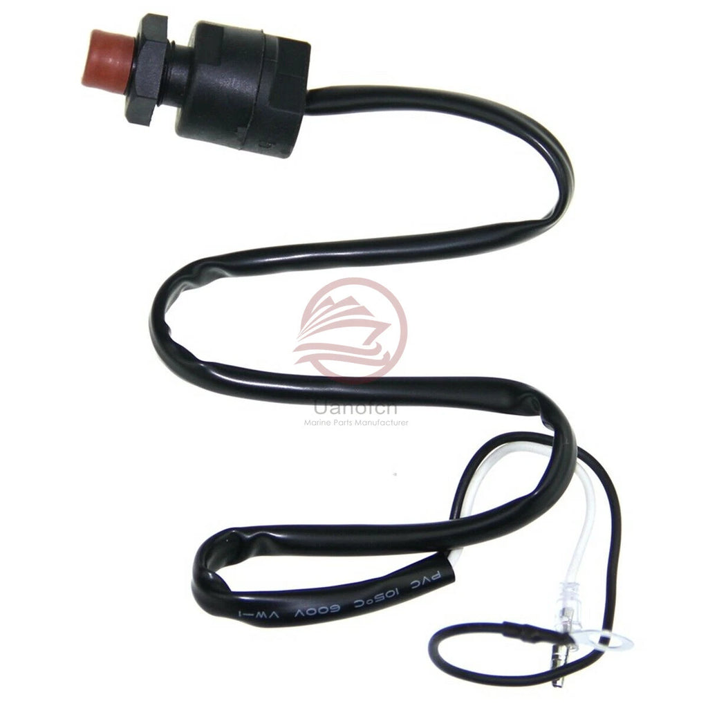 Kill Stop Switch Safety Lanyard for Yamaha Outboard 15-40HP (6E9-82575-09)