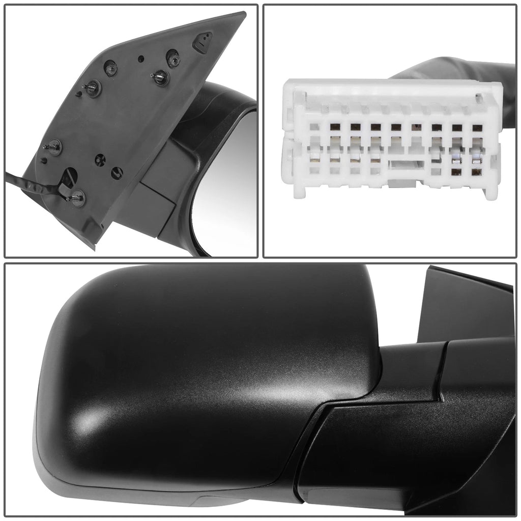 Power Heated Glass Side Door Mirror for Nissan Titan (2008–2013)