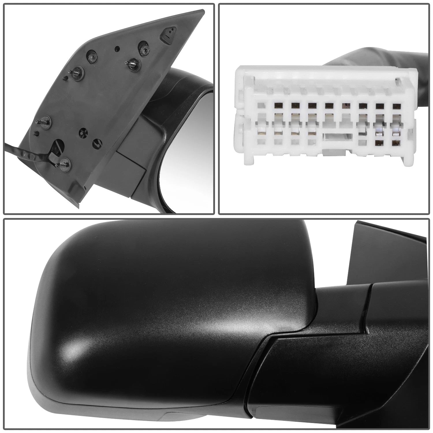Power Heated Glass Side Door Mirror for Nissan Titan (2008–2013)