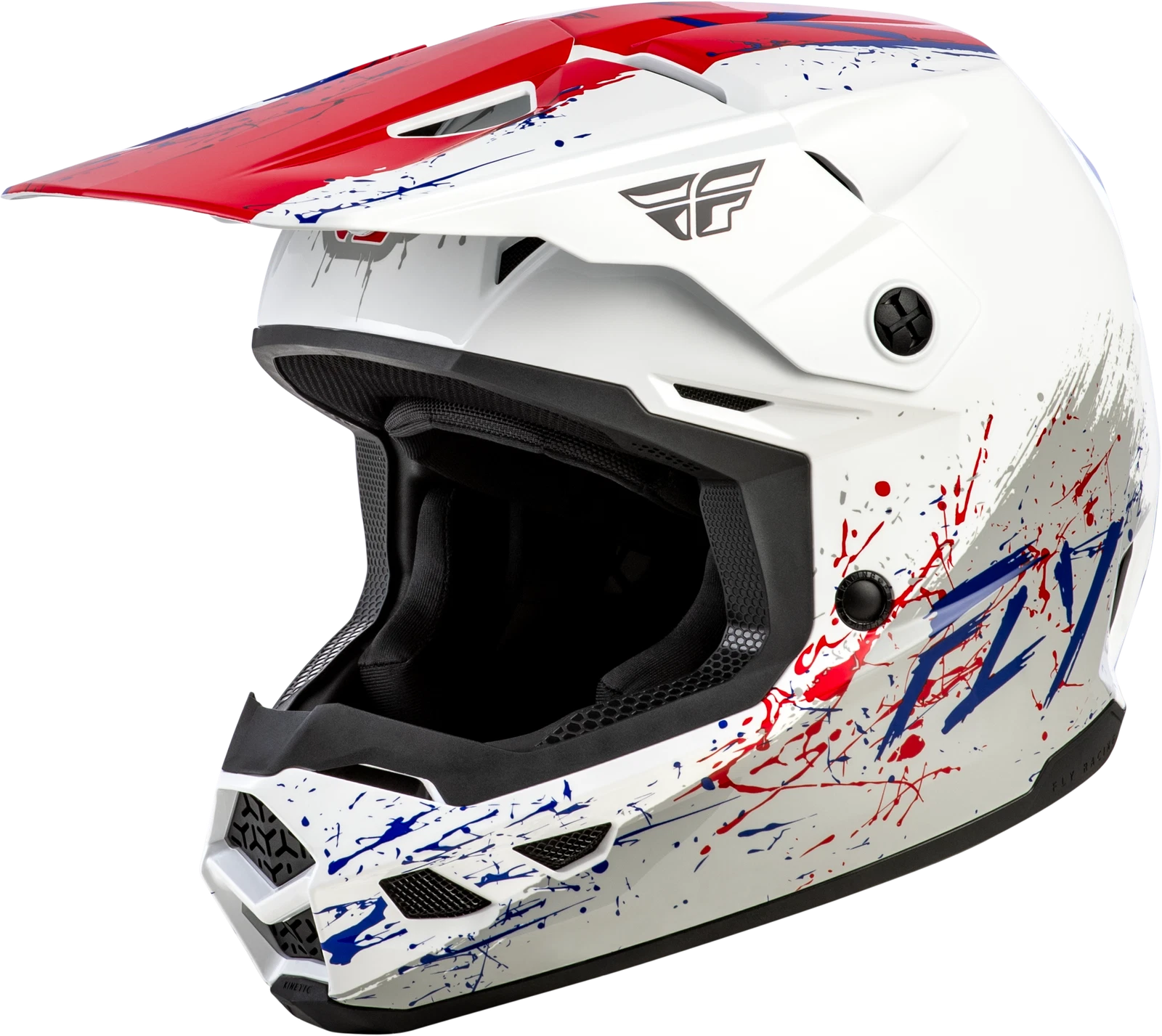 Youth Kinetic Drip Off-Road Helmet for FLY RACING (2019–2024)