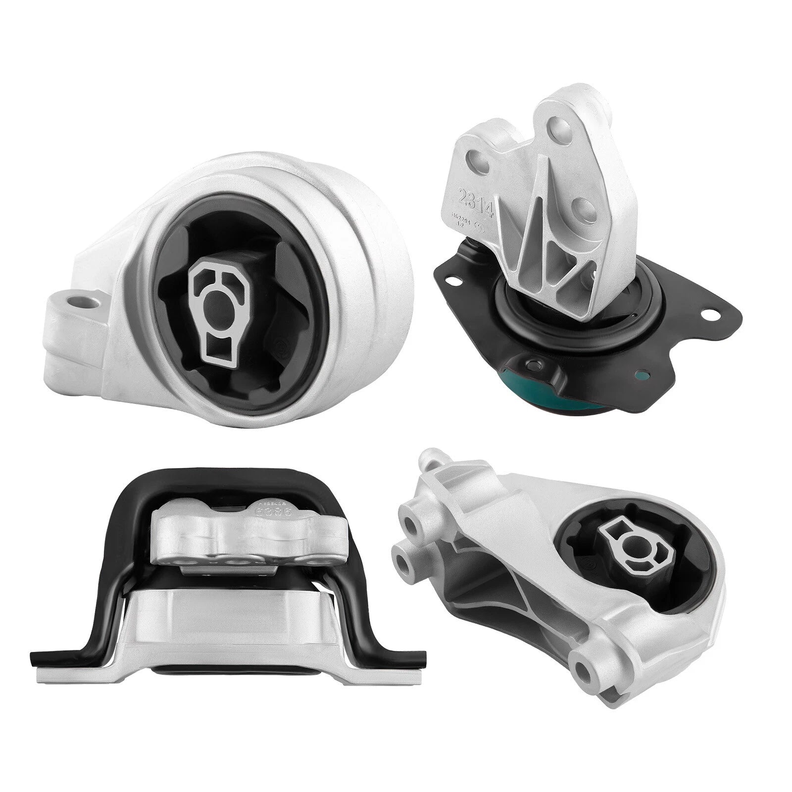 4X Engine Motor & Trans Mount for Chevrolet Equinox 2.4L (2010–2017) A5562 A5618