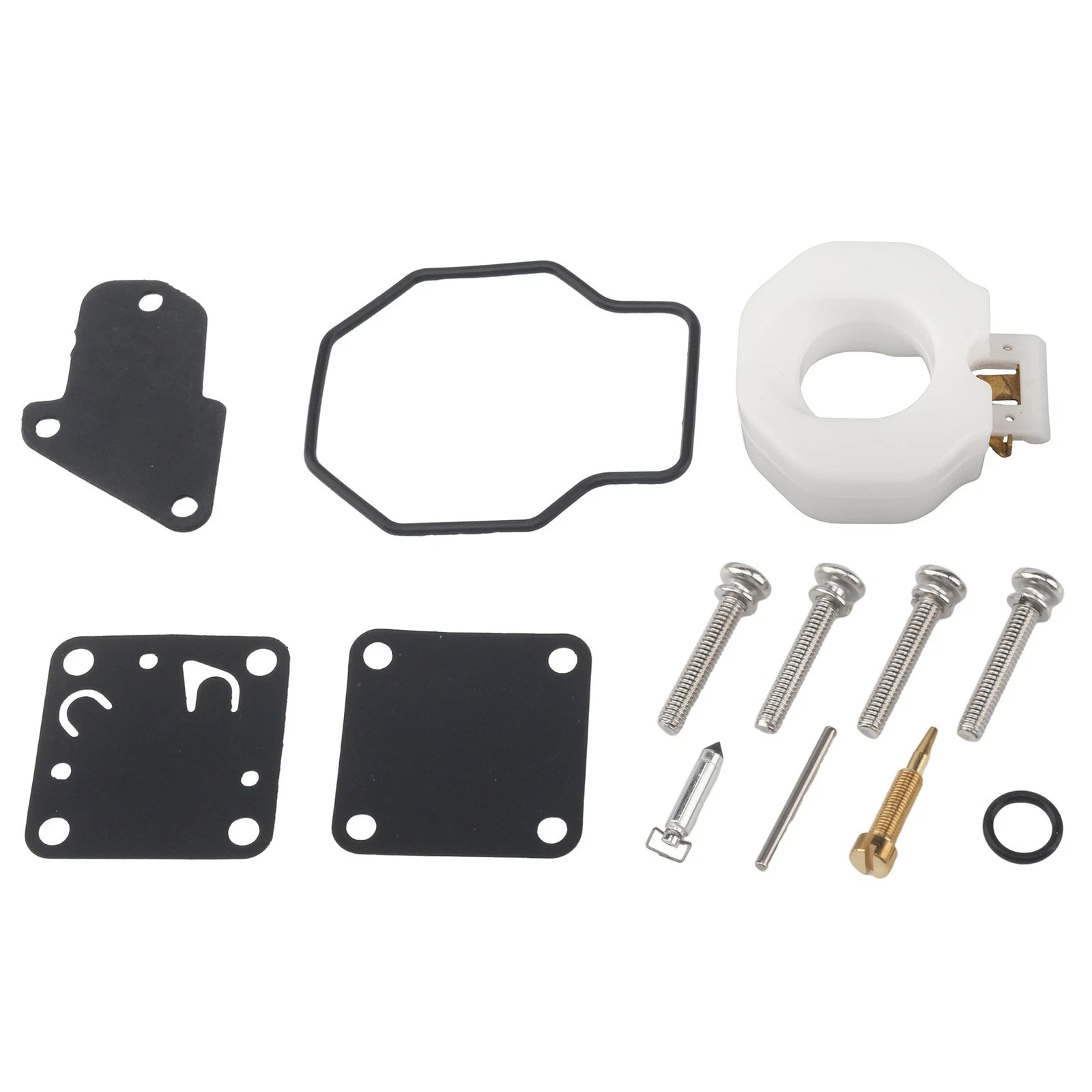 Outboard Carburetor Kit with Float for Yamaha 4HP 5HP (4M 5M 4A 5C)