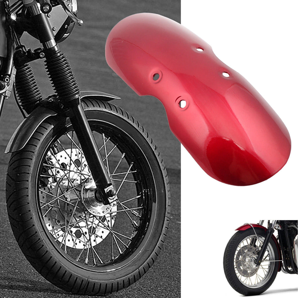 Front Fender Mudguard for Bonneville T100 Scrambler Thruxton (2001–2016) Red T9