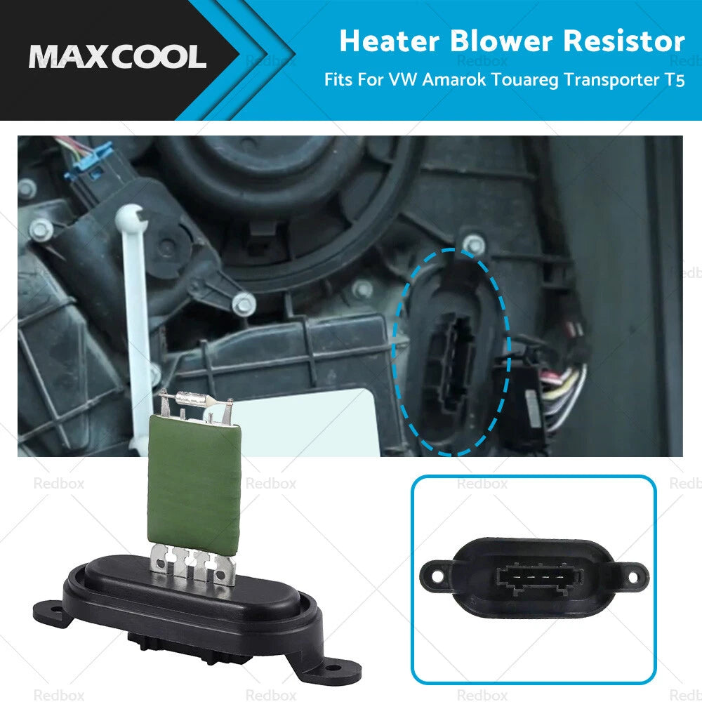 Heater Blower Fan Resistor for VW Multivan Transporter (2010–2022)