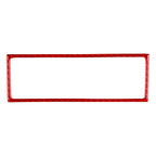 Center Console Storage Box Frame Cover Trim for BMW 3 Series E36 (1991–1999) Red