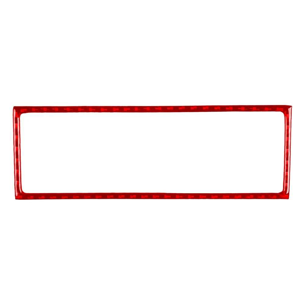 Center Console Storage Box Frame Cover Trim for BMW 3 Series E36 (1991–1999) Red