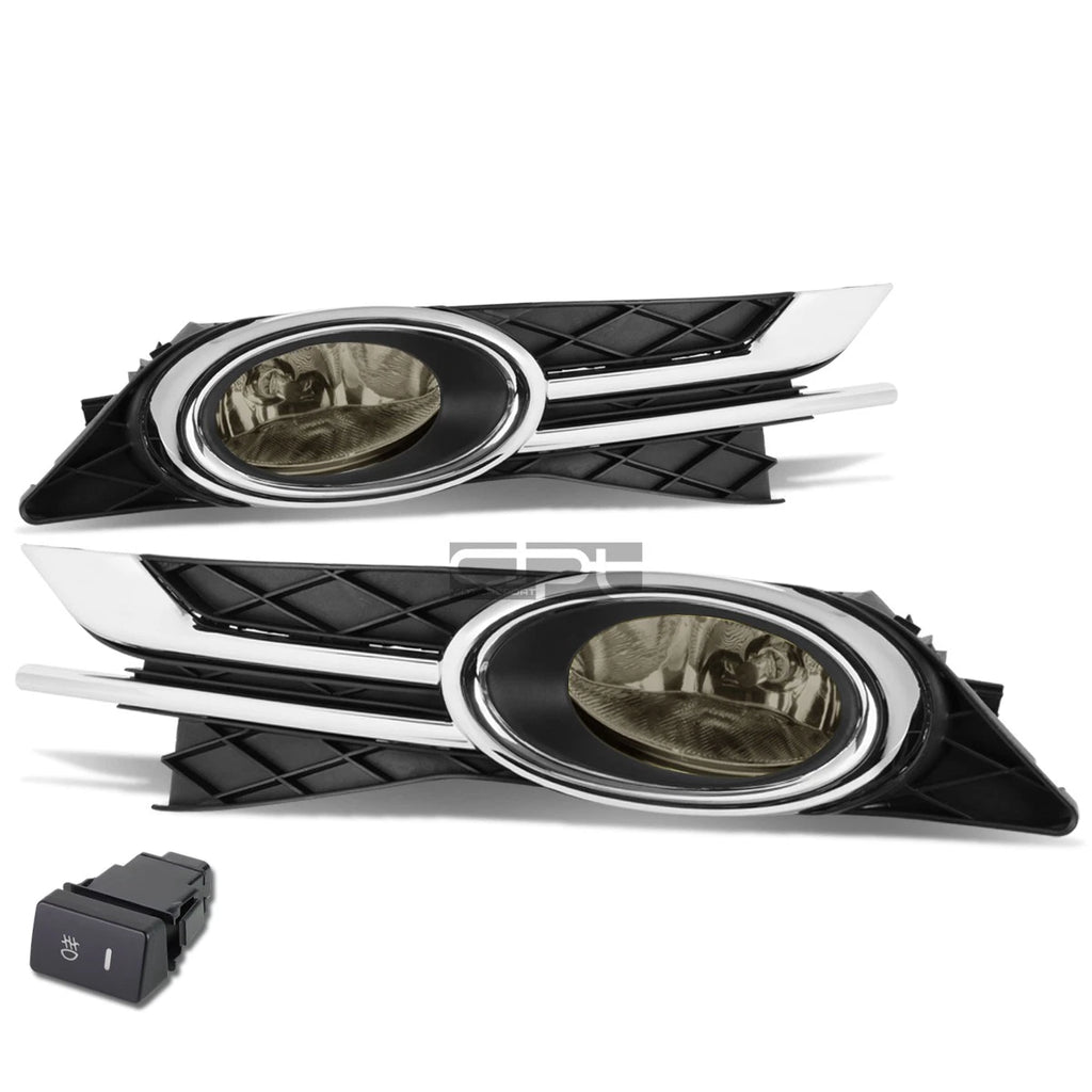 Fog Light Lamps + Switch for Honda Odyssey (2014–2016) - Smoked Lens