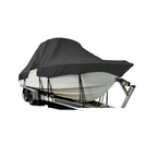 Boat Cover for Boston Whaler 210 Montauk (T-Top, Hard-Top, Black)