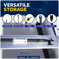 Boat Hook Holder Spring Clips for Up to 1-1/2" Tube Diameter (2-Pack)