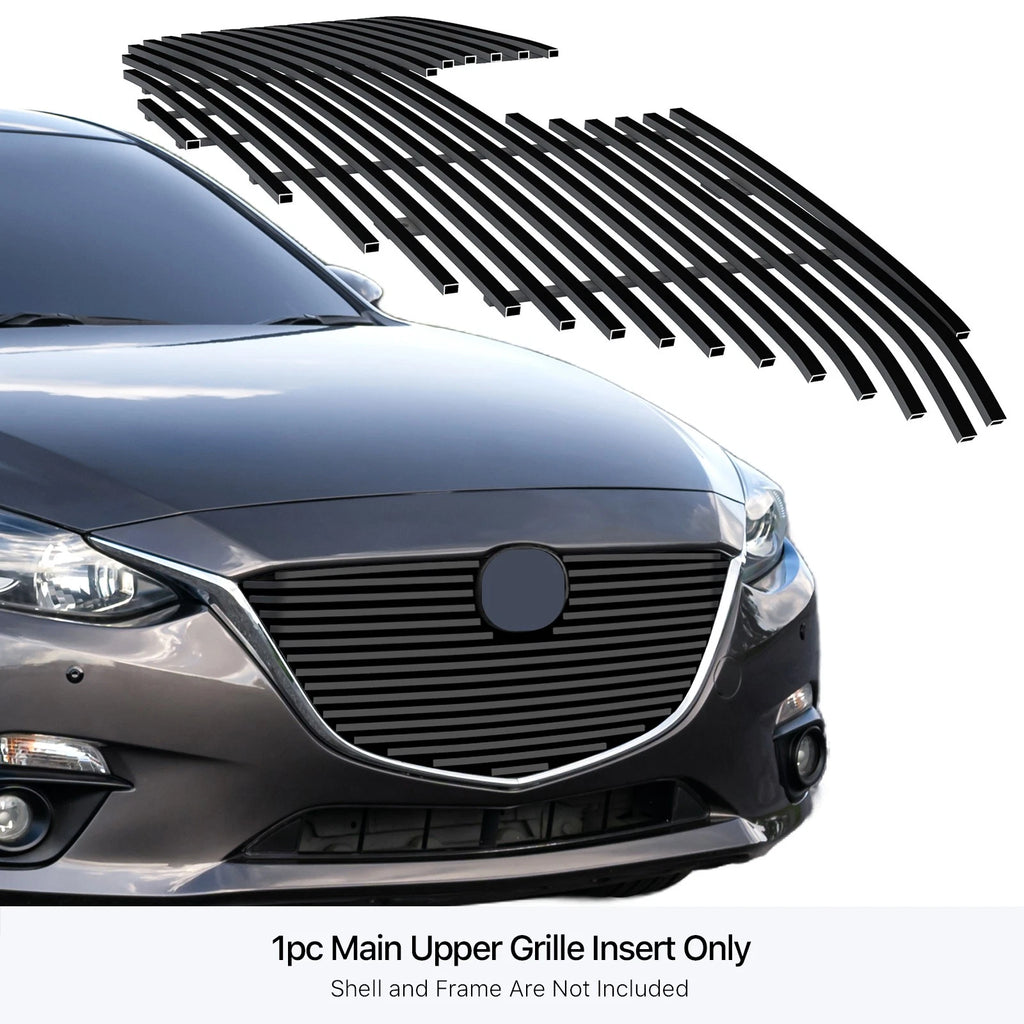 Stainless Black Grille for Mazda 3 (2014-2016)