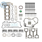 Set of 4 Head Gasket Seal Pistons Rings Con Rods for Chevrolet Buick GMC 2.4L (2010–2017)