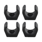 Set of 4 Marine Plastic Clips for Boat Paddle Rod Holder (1 Inch Diameter)