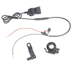 Dual Port Motorcycle USB Charger for 12–24V