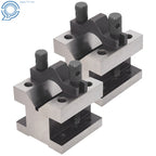 Set of 2 V Block & Clamp for Machinist Tool