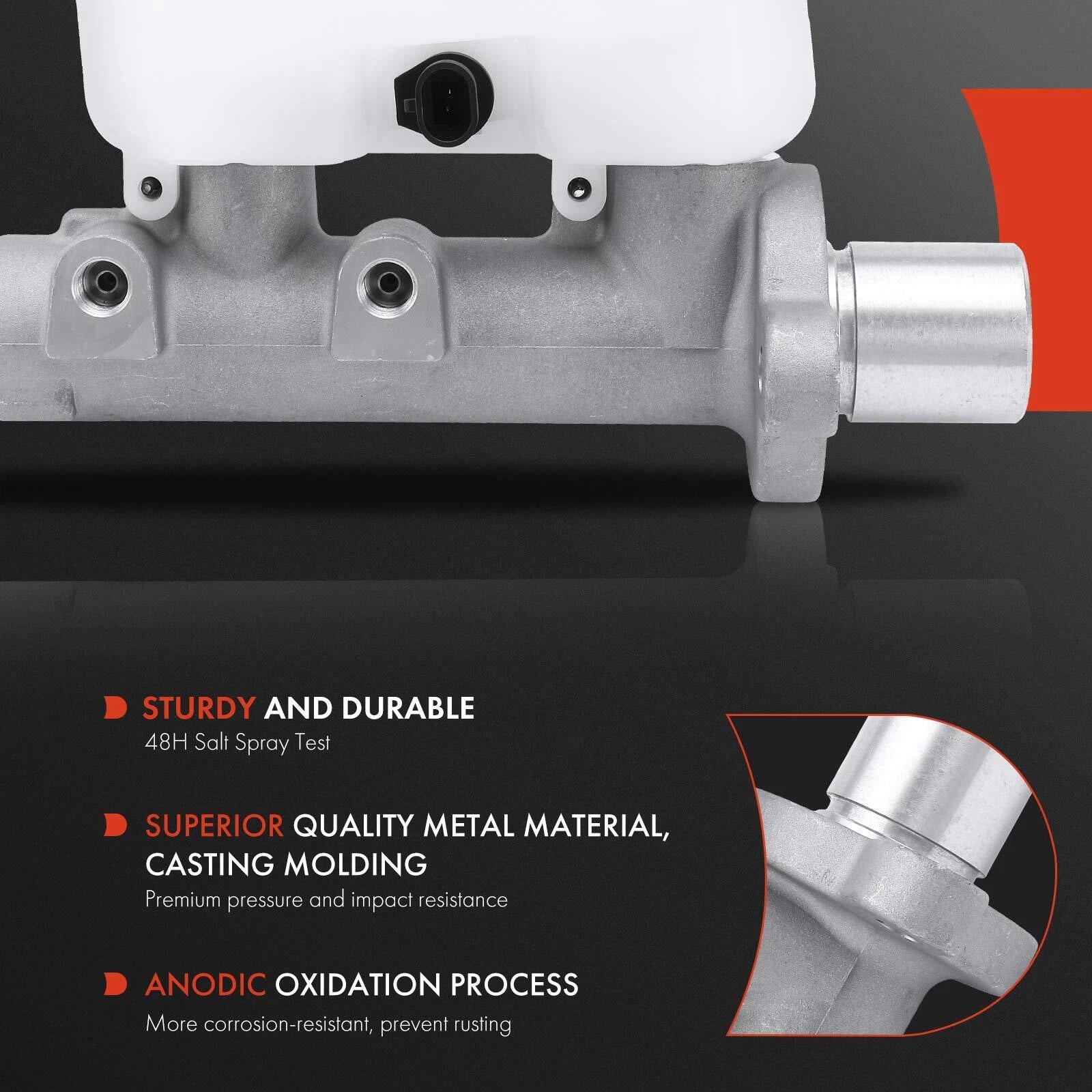 Brake Master Cylinder with Reservoir for Chevrolet Silverado 1500 (2007)