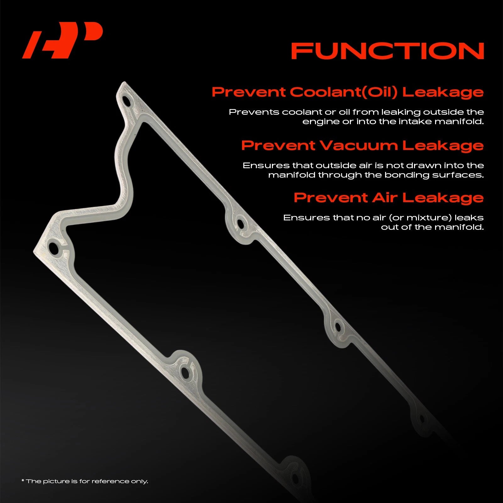 Engine Intake Manifold Gasket Set for Chevrolet Silverado 1500 GMC (1pc)