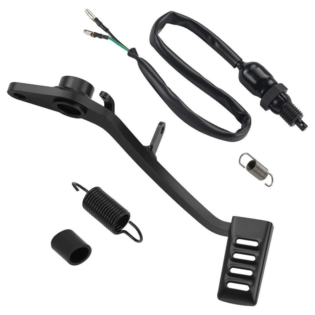Rear Brake Lever Pedal Assembly w/Switch Sensor for Honda CB300F CBR250R CBR300R (2013–2018)