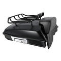 Matte Razor Trunk Backrest Top Rack for Harley Touring Road Glide (2014–2026)