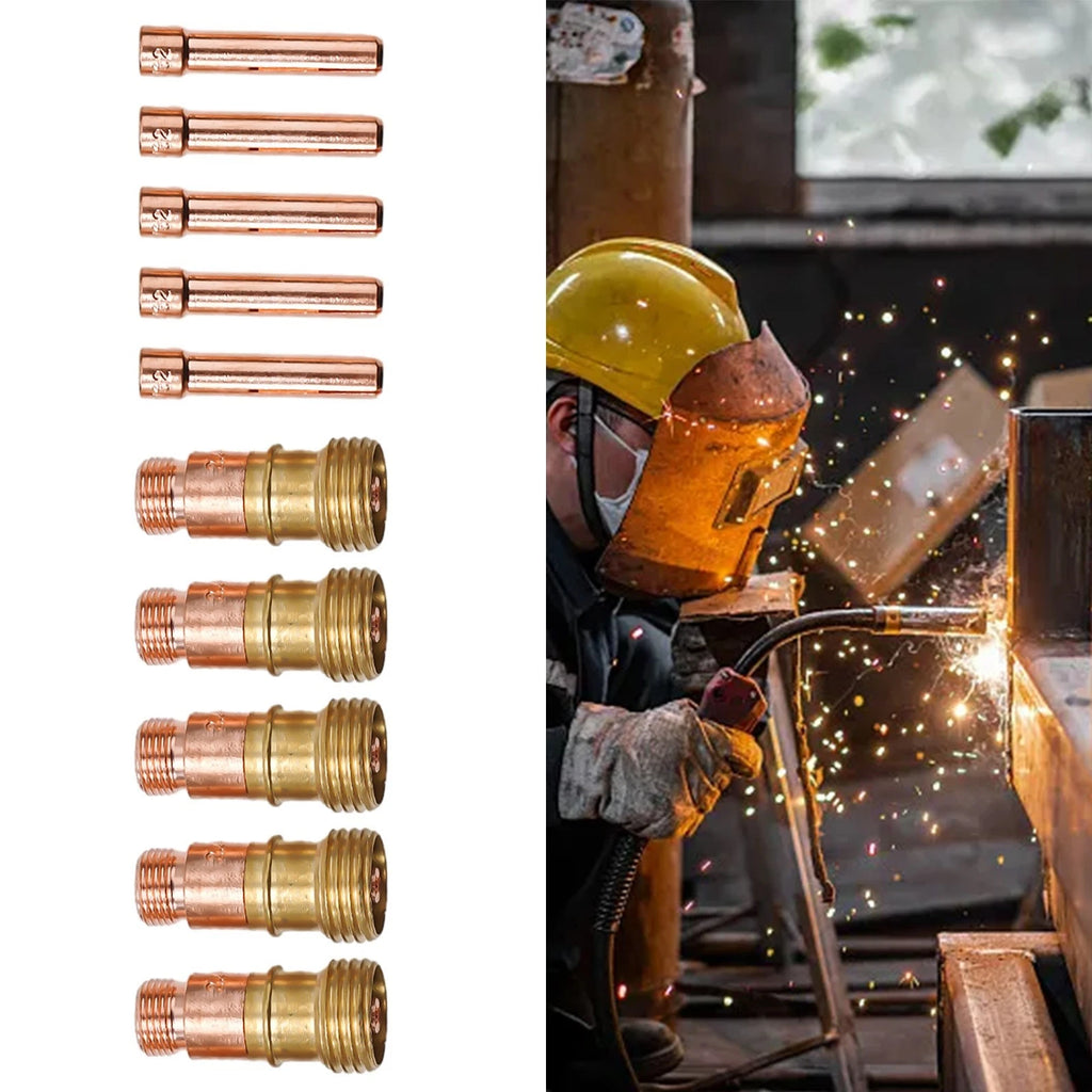 Set of 10 TIG Gas Lens 17GL332 10N24S for Welding