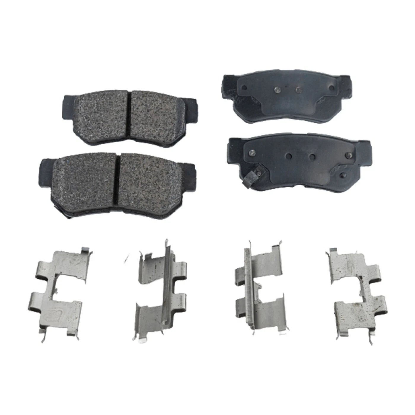 Set of 2 Brake Rotors and Pads for Kia Optima (2006–2010) Rear FWD