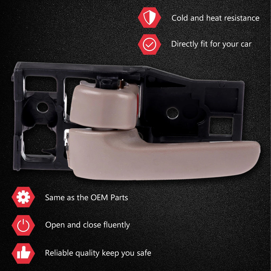Interior Door Handle for Toyota Tundra (2000-2006) Beige Driver Side Front