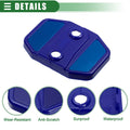 4 x Car Door Latch Lock Cover Protector for BMW 1 Series 2 Series ABS Blue