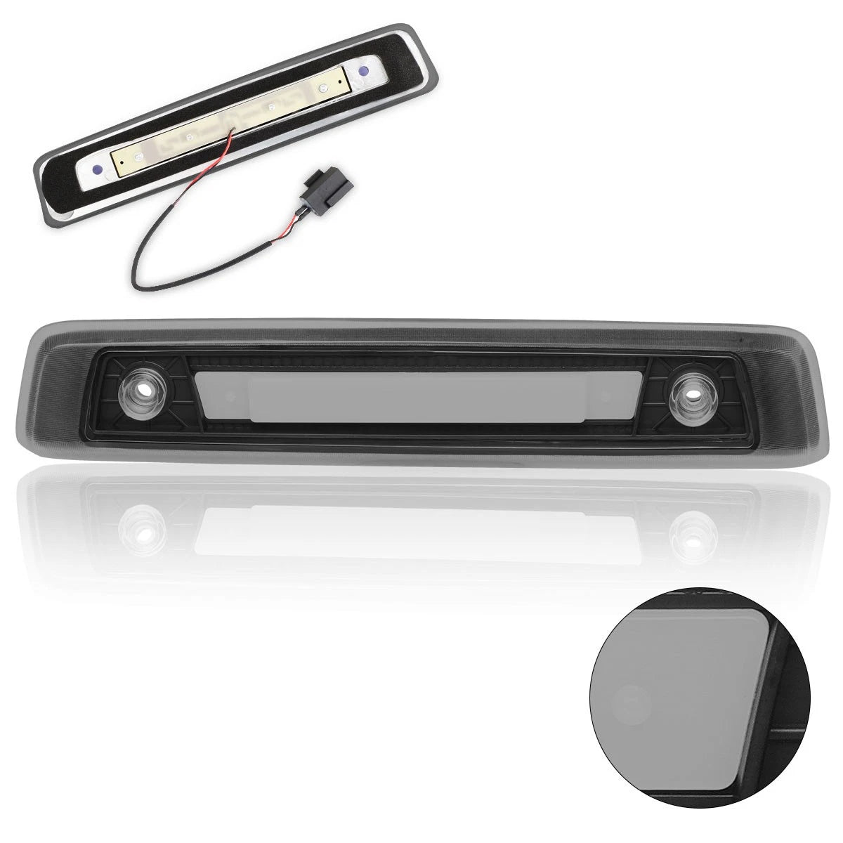 3D LED Bar Tail Brake Light for Jeep Commander (2006–2010)