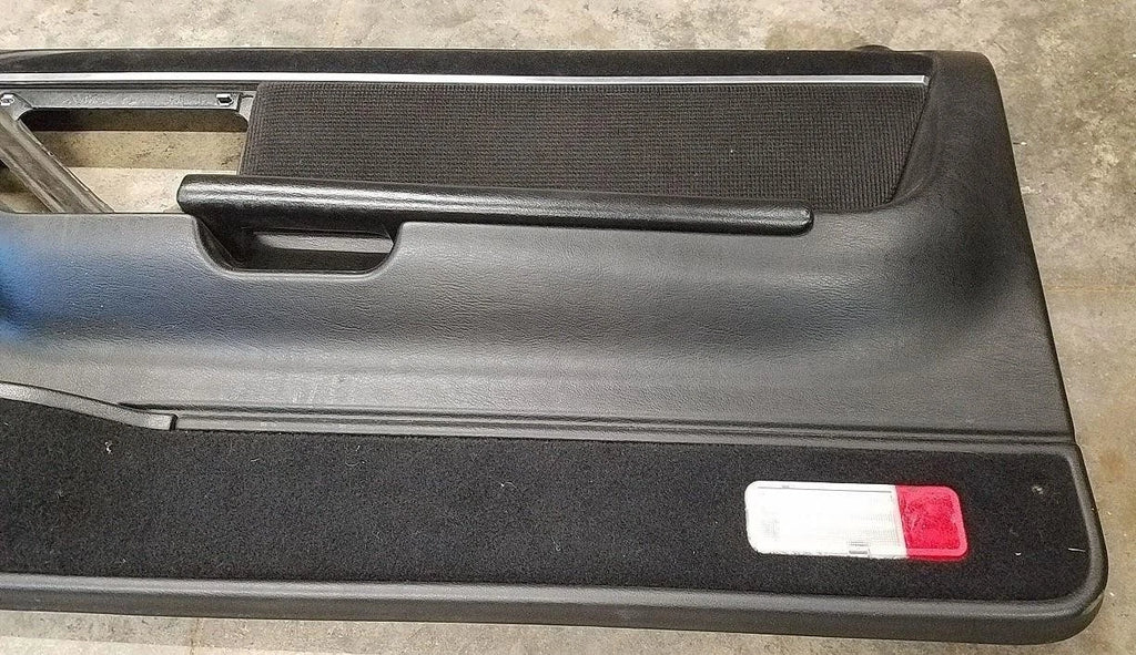 Door Panel Black RH Passenger for Ford Thunderbird Cougar (1989–1990)