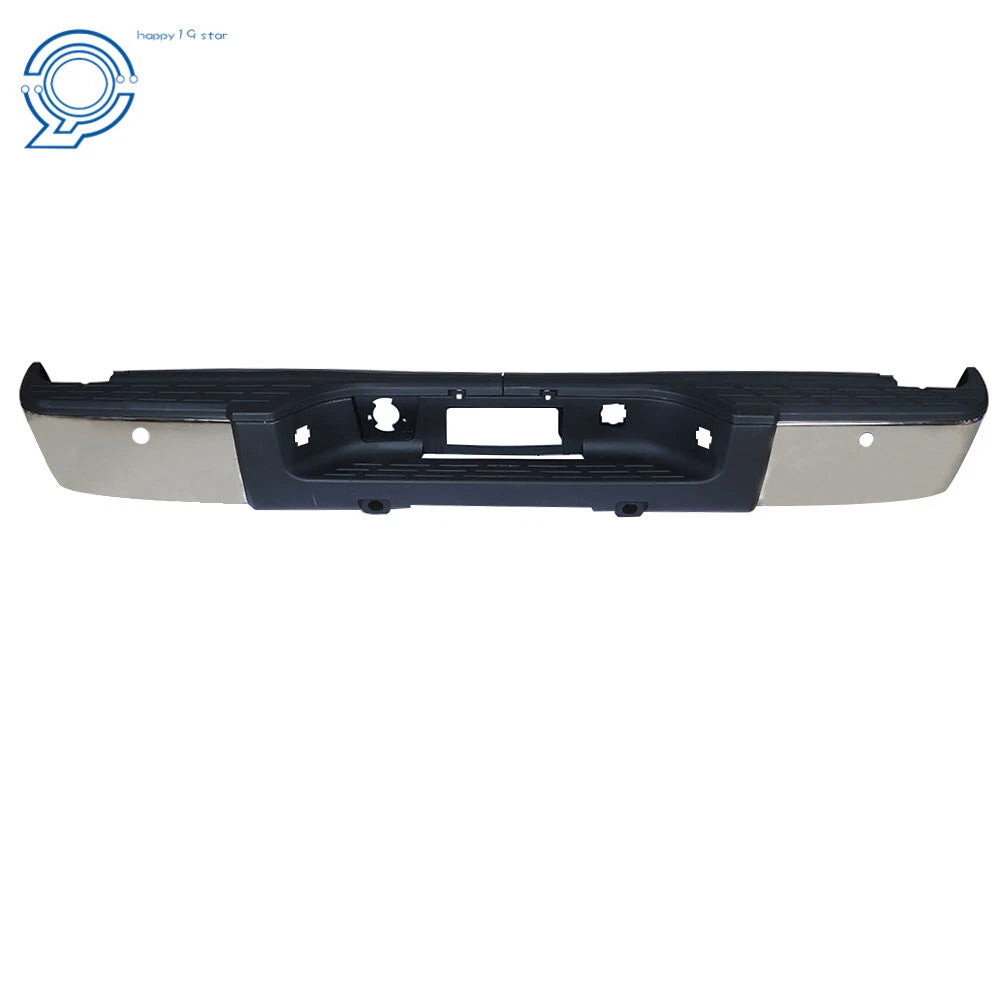 Complete Steel Chrome Bumper for Chevy Silverado GMC Sierra 1500 (2007–2013)