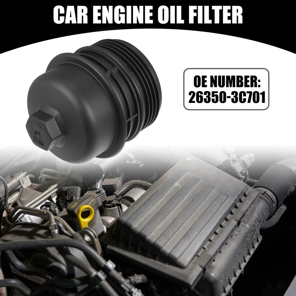 Oil Engine Filter Housing Cap Cover No. 26350-3C701 for Hyundai Palisade (2020–2023)