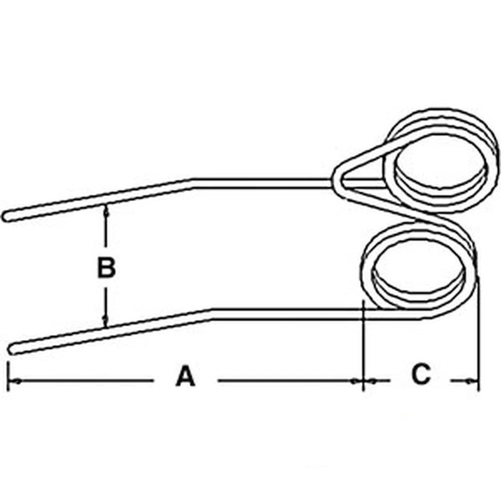 Pickup Tooth for John Deere (Replaces P45961)