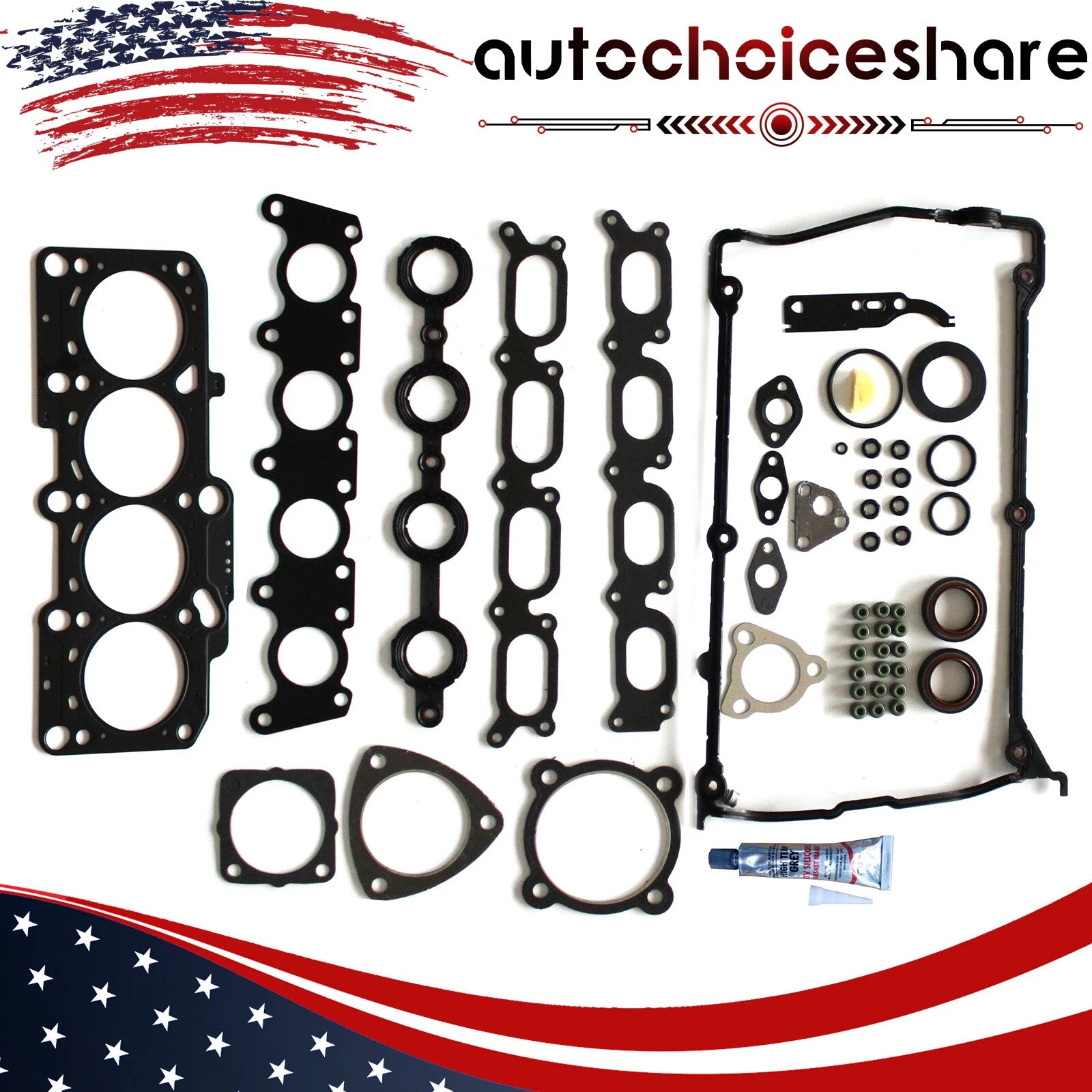 Head Gasket Set for Audi A4 Quattro, Volkswagen Golf, Passat (1997–2006)